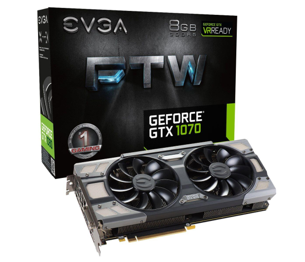 EVGA GeForce GTX 1070 FTW GAMING ACX 3.0 8GB GDDR5 - 311242 - zdjęcie
